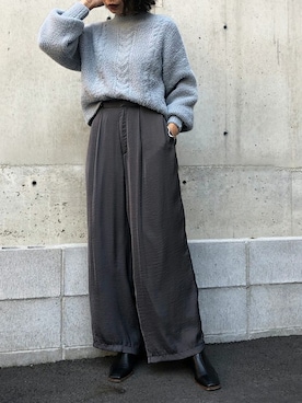 yui(&g'aime)さん（レディース・157cm）の冬コーディネート