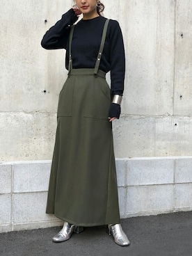 yui(&g'aime)さん（レディース・160cm）の冬コーディネート