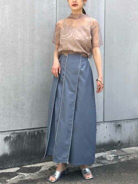 yui(&g'aime)さん（レディース・160cm）の春コーディネート