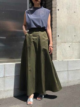 yui(&g'aime)さん（レディース・157cm）の夏コーディネート