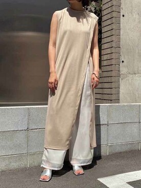 yui(&g'aime)さん（レディース・157cm）の夏コーディネート