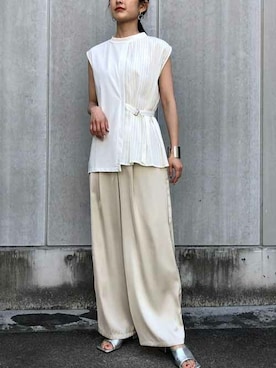 yui(&g'aime)さん（レディース・160cm）の夏コーディネート