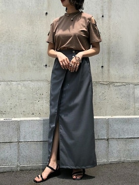 yui(&g'aime)さん（レディース・157cm）の夏コーディネート