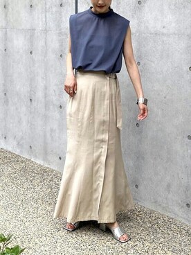 yui(&g'aime)さん（レディース・160cm）の夏コーディネート