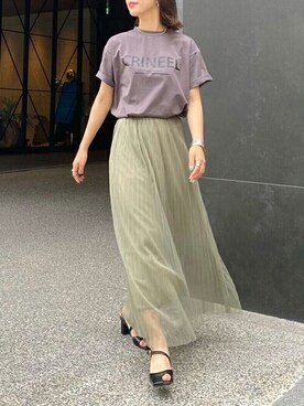 yui(&g'aime)さん（レディース・156cm）の夏コーディネート