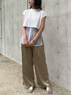 yui(&g'aime)さん（レディース・156cm）の夏コーディネート