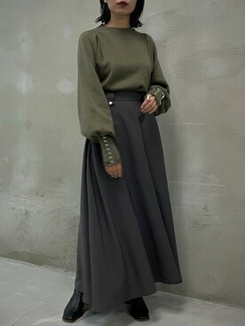 yui(&g'aime)さん（レディース・157cm）の冬コーディネート