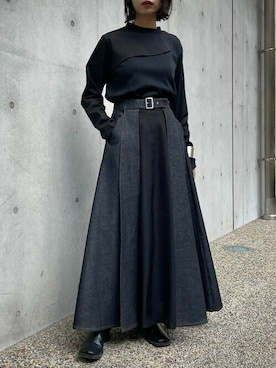 yui(&g'aime)さん（レディース・157cm）の冬コーディネート