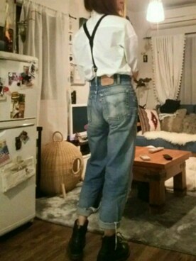 「ドラフトリーバイス」｜yuiさん（レディース・163cm）の冬コーディネート