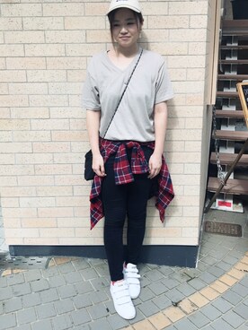 ぽよさん（レディース・160cm）の夏コーディネート