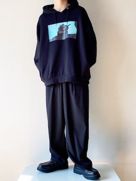 「Herden（ハーデン）のアイテム」を使った、ねるさん（メンズ・166cm）の春コーディネート