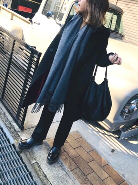nanaさん（レディース・162cm）の冬コーディネート