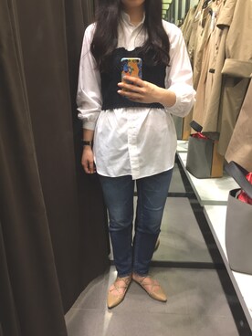 「IENA SLOBE」｜e.m.iさん（レディース・164cm）の春コーディネート
