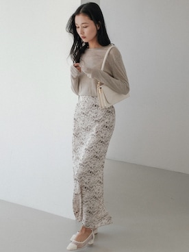 「croire（クルア）のアイテム」を使った、croire_seoulさん（レディース・163cm）の春コーディネート