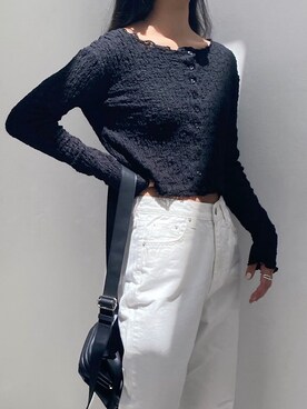 「croire（クルア）のアイテム」を使った、croire_seoulさん（レディース・167cm）の夏コーディネート