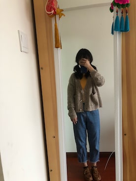 「6IXTY8IGHTのアイテム（ブルゾン）」を使った、Pinblackさん（レディース・152cm）の秋コーディネート