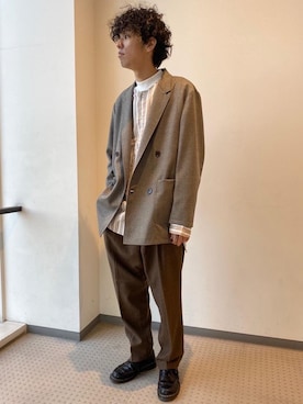 「BRACTMENT（ブラクトメント）のアイテム（ジャケット/アウター）」を使った、iwakiri_dさん（メンズ・180cm）の秋コーディネート