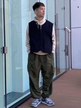 iwakiri_dさん（メンズ・178cm）の春コーディネート