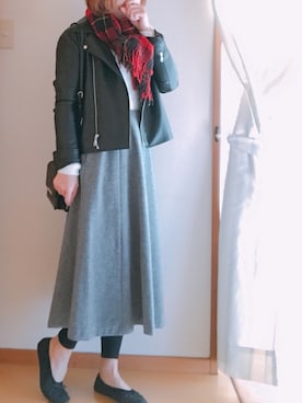 「NATURAL BEAUTY BASIC（ナチュラルビューティーベーシック）のアイテム」を使った、hitomiさん（レディース・158cm）の秋コーディネート