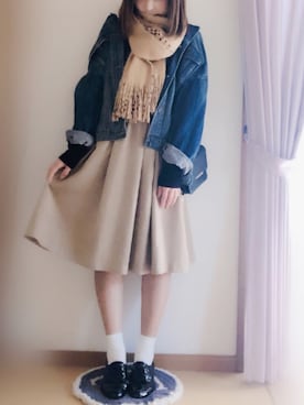 hitomiさん（レディース・158cm）の冬コーディネート