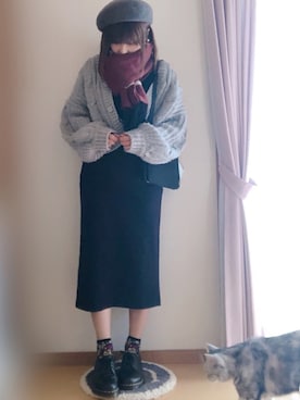 hitomiさん（レディース・158cm）の冬コーディネート