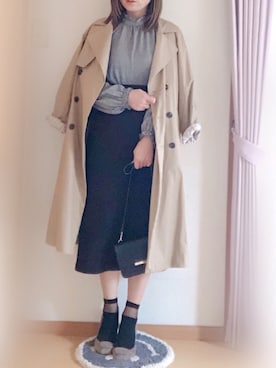 hitomiさん（レディース・158cm）の冬コーディネート