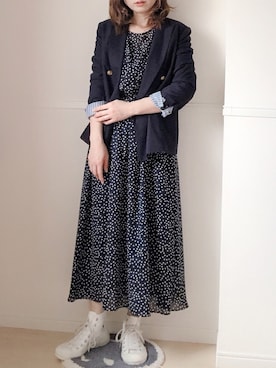 hitomiさん（レディース・158cm）の春コーディネート