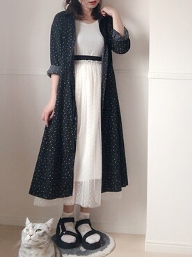 「平成最後のWEARISTAセンバツ」｜「アイテム（キャミソール）」を使った、hitomiさん（レディース・158cm）の春コーディネート