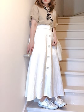 hitomiさん（レディース・158cm）の夏コーディネート