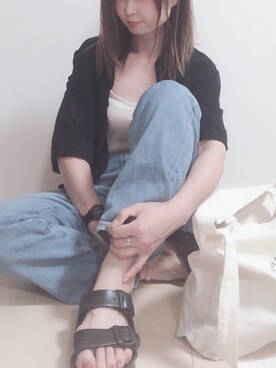 hitomiさん（レディース・158cm）の夏コーディネート