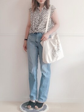 hitomiさん（レディース・157cm）の夏コーディネート