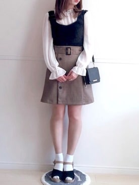 hitomiさん（レディース・158cm）の秋コーディネート