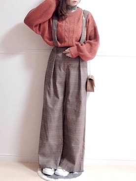 hitomiさん（レディース・158cm）の秋コーディネート