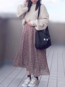 hitomiさん（レディース・158cm）の冬コーディネート