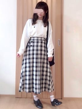 「pairpair」｜「アイテム（レッグウェア）」を使った、hitomiさん（レディース・158cm）の春コーディネート