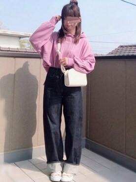 「ZOZOでしか買えない」｜「アイテム（その他）」を使った、hitomiさん（レディース・158cm）の春コーディネート