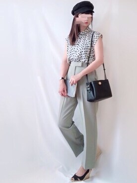 hitomiさん（レディース・158cm）の夏コーディネート