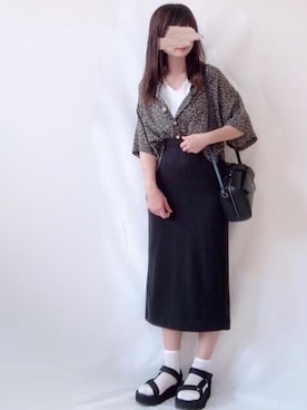 hitomiさん（レディース・158cm）の夏コーディネート