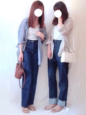 hitomiさん（レディース・158cm）の夏コーディネート