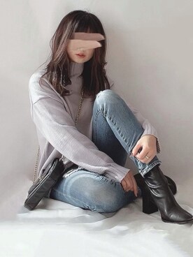 hitomiさん（レディース・158cm）の冬コーディネート