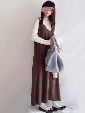hitomiさん（レディース・158cm）の冬コーディネート