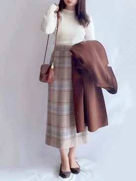 hitomiさん（レディース・158cm）の冬コーディネート