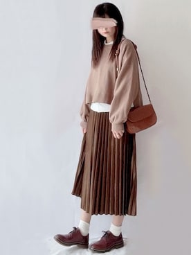 hitomiさん（レディース・158cm）の冬コーディネート