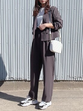 Fila フィラ Raytracer レイトレイサー 厚底 スニーカー 軽量 F5105 0119を使った人気ファッションコーディネート Wear