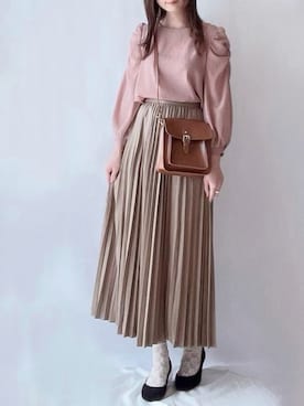 「LAC-VERT（ラック・ヴェール）のアイテム」を使った、hitomiさん（レディース・158cm）の冬コーディネート