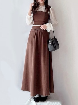 「PairPair（ペアペア）のアイテム」を使った、hitomiさん（レディース・158cm）の冬コーディネート