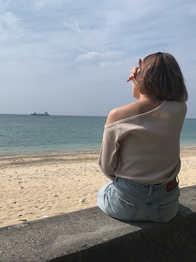「chico_（チコ）のアイテム」を使った、momo.さん（レディース・153cm）の春コーディネート