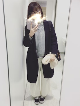 i kan さん（レディース・165cm）の冬コーディネート