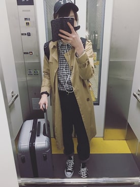 i kan さん（レディース・165cm）の春コーディネート