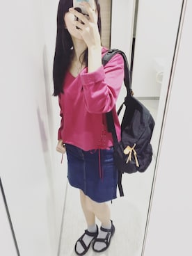 i kan さん（レディース・165cm）の春コーディネート